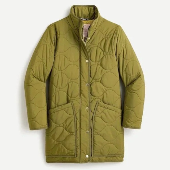 J. Crew Quilted cocoon puffer with PrimaLoft® Medium - Picture 3 of 6